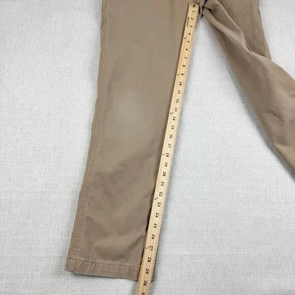 Carhartt B324 DKH Pants Men's 30x30 Work Relaxed Fit Tan Utility Carpenter - Picture 13 of 16